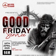 GOOD FRIDAY SERVICE TEMPLATE Instagram-bericht