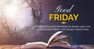 Good Friday template Facebook-Anzeige