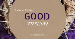 Good friday template Facebook-Anzeige
