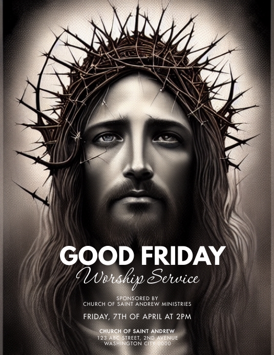 Good Friday Template PosterMyWall