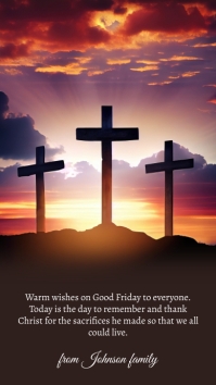 Good Friday Template PosterMyWall