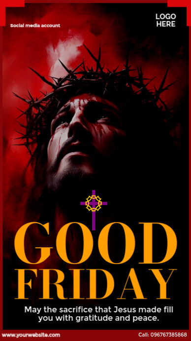 Good Friday Template PosterMyWall