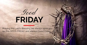Good Friday template Facebook-Anzeige