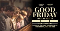 Good Friday Virtual Prayer Template auf Facebook geteiltes Bild