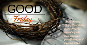 Good Friday wishes Facebook-Anzeige template