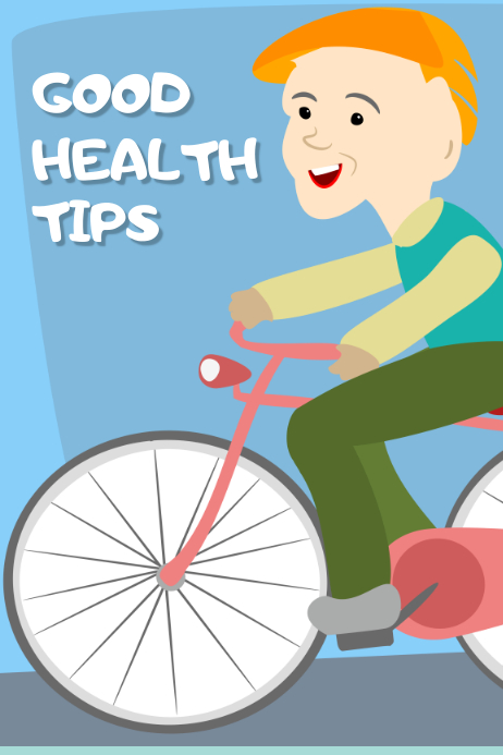 Good Health Tips poster campaign Template | PosterMyWall