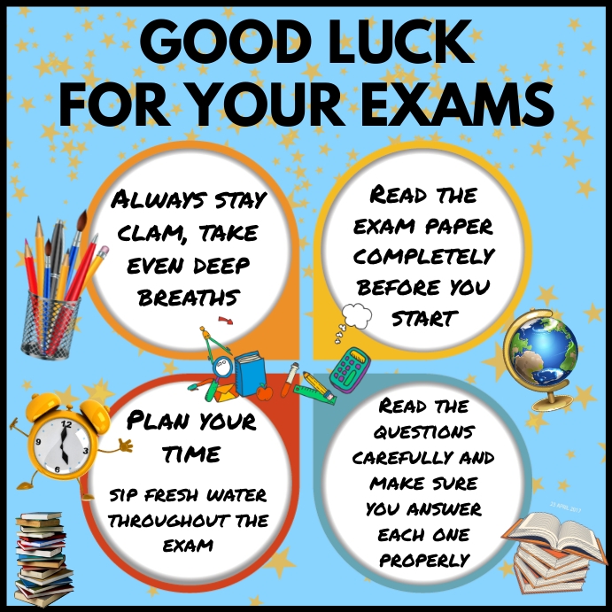Fast Test Good Luck Notes.pdf Good Luck For Final Exam Cover Photos