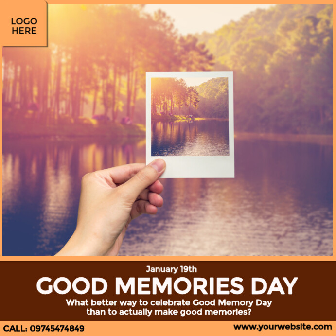 Good Memory Day Template | PosterMyWall