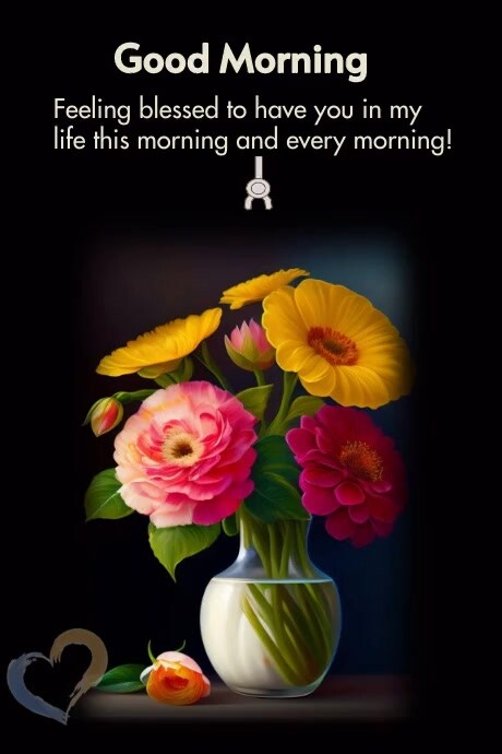 Good Morning, Good day message Template | PosterMyWall