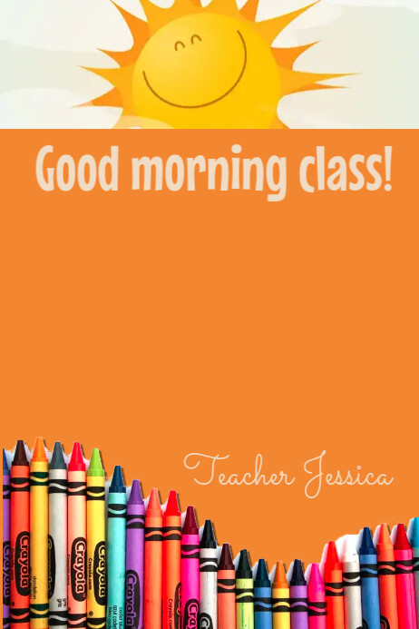 Good Morning Class Clipart