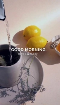 Good Morning Visitekaartje template