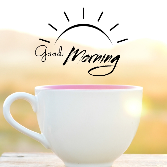 Good Morning Instagram Post template