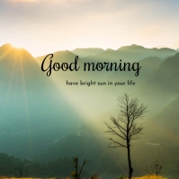 Good morning Template | PosterMyWall