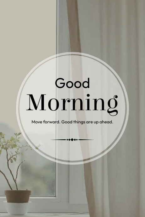 good morning Template | PosterMyWall