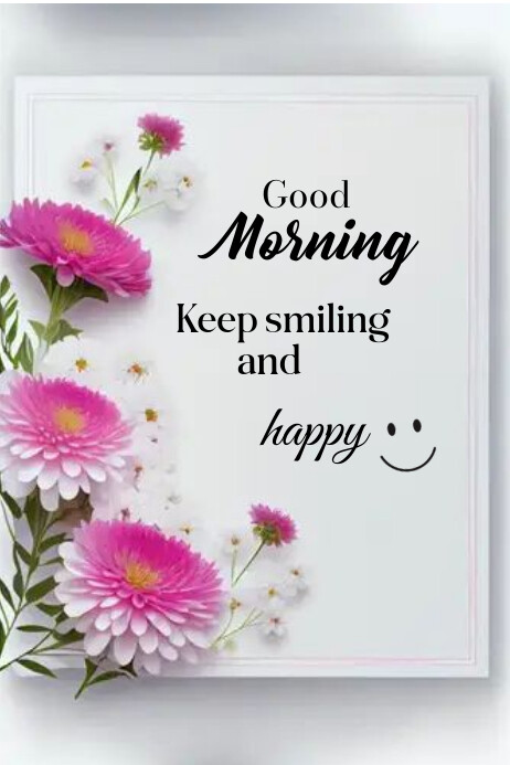 Good Morning Template PosterMyWall