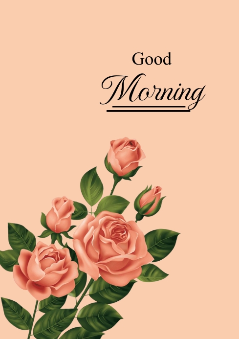good morning A1 template