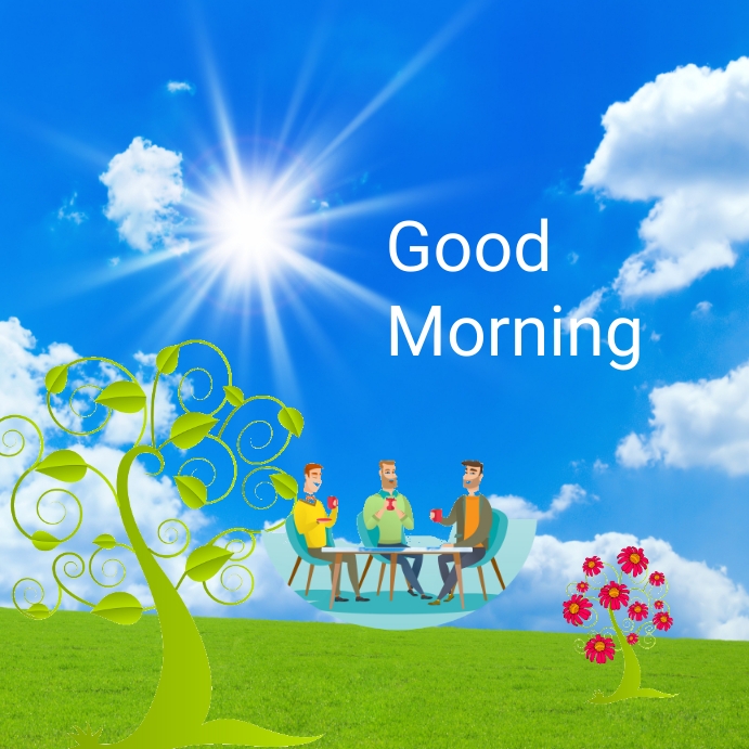 Good morning Instagram post Template | PosterMyWall