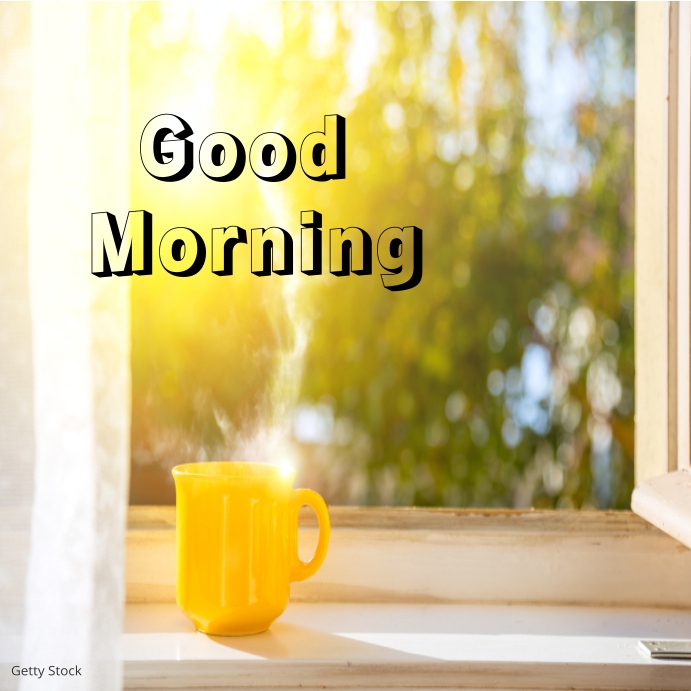 Good morning Instagram post Template | PosterMyWall