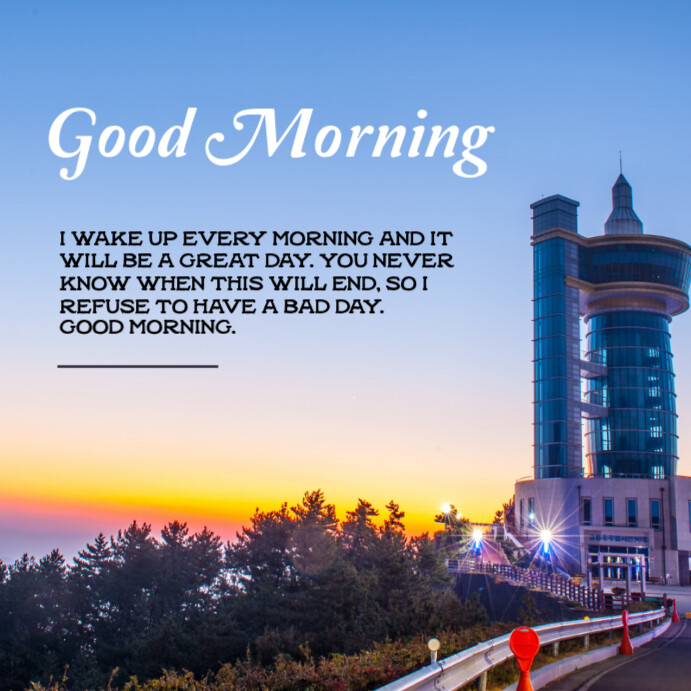 Copy of good morning instagram post | PosterMyWall