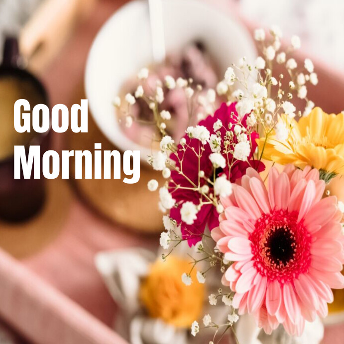 Copy of Good morning Instagram post | PosterMyWall