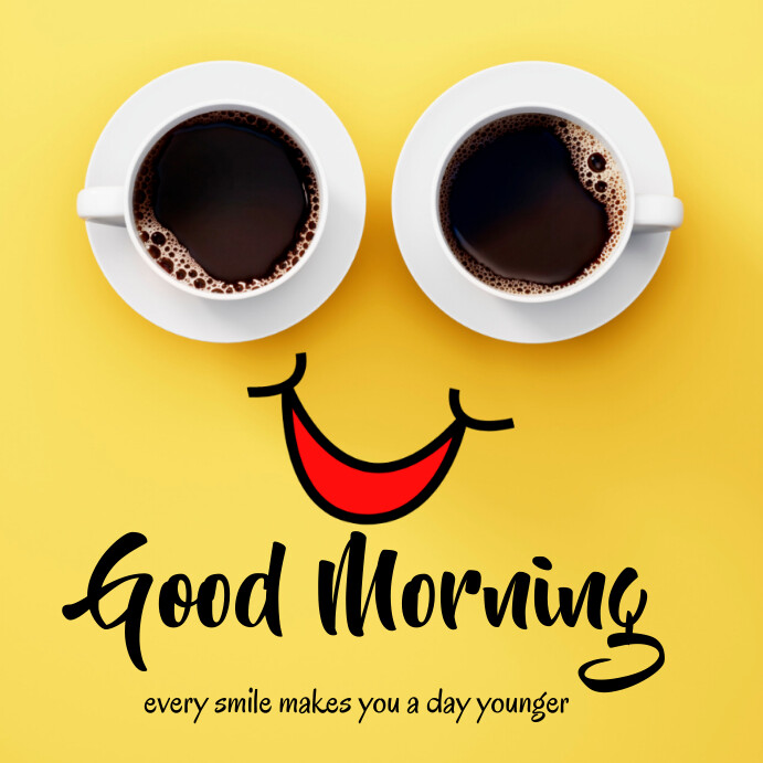 Good morning Instagram post Template | PosterMyWall