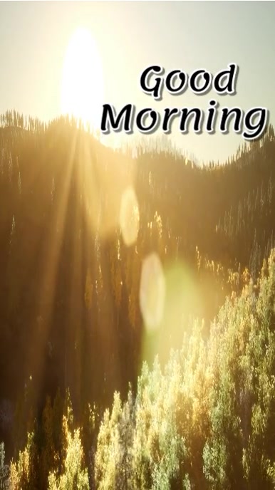 Good Morning Instagram Story Template | PosterMyWall