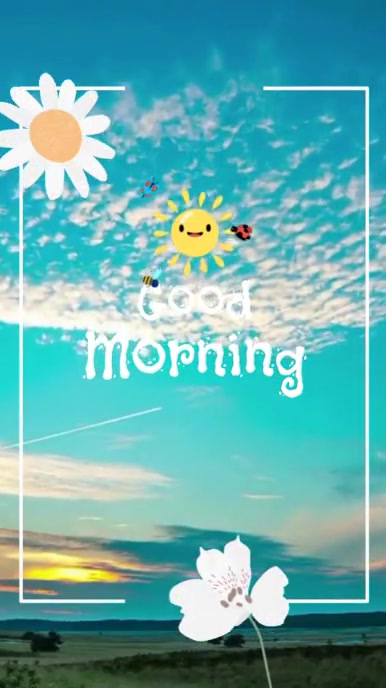 Good Morning Instagram Story Template | PosterMyWall