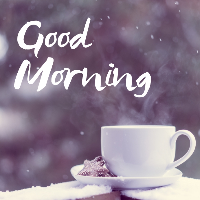 Copy of Good Morning motivation instagram post | PosterMyWall