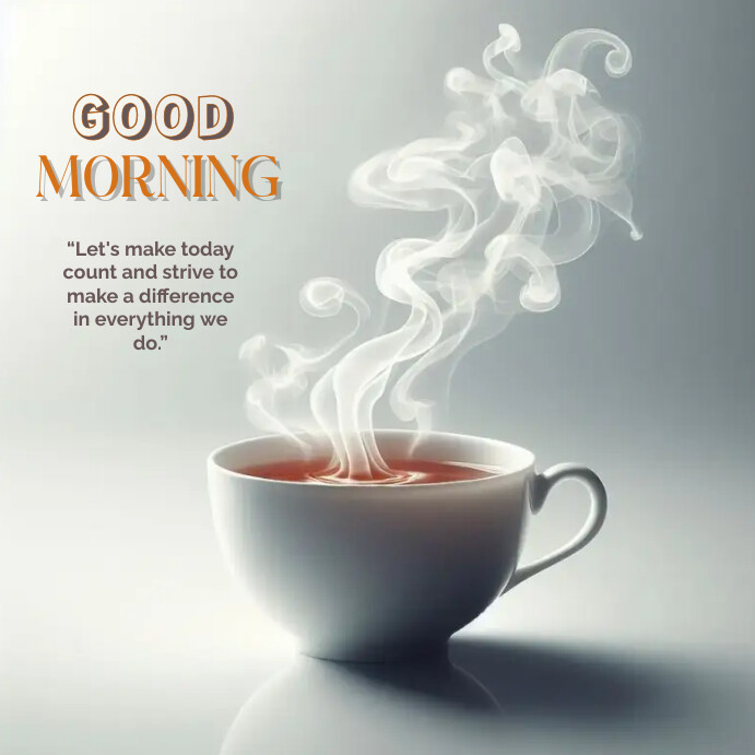Good morning post Template | PosterMyWall