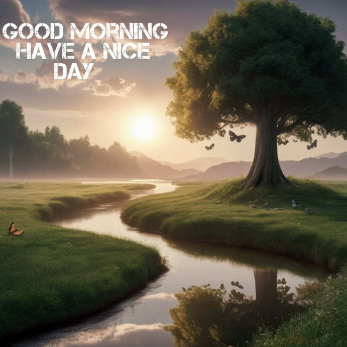 good morning post Template | PosterMyWall