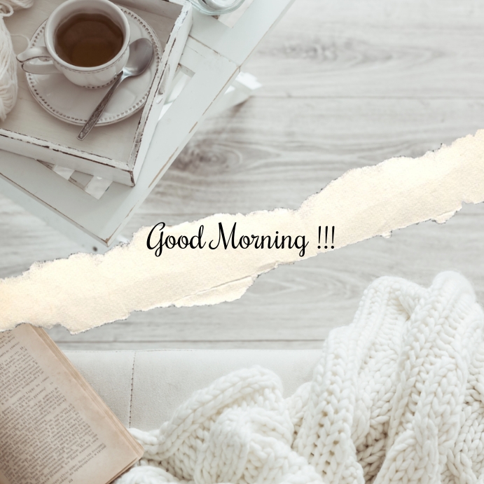 Good Morning Post Template | PosterMyWall