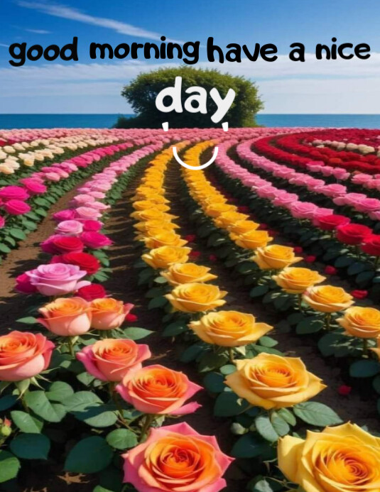 Plantilla de good morning post | PosterMyWall