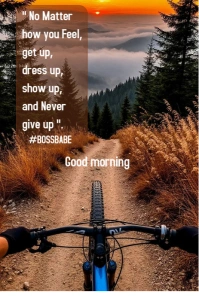 good morning quote Pinterest Graphic template