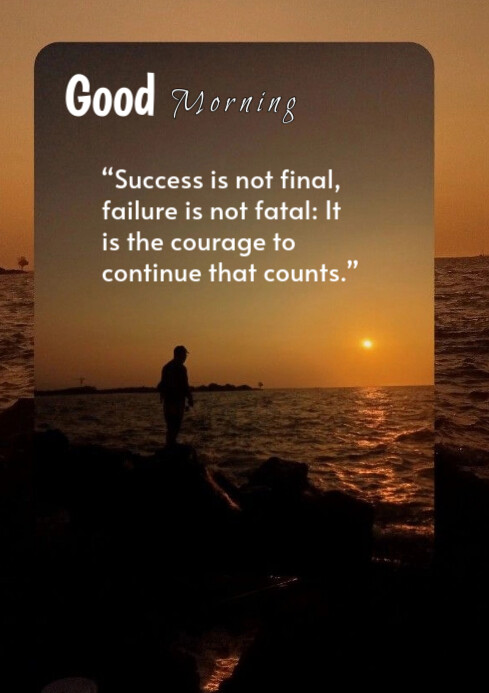Good morning Quote Template | PosterMyWall