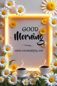 Good Morning Template 2025 Poster