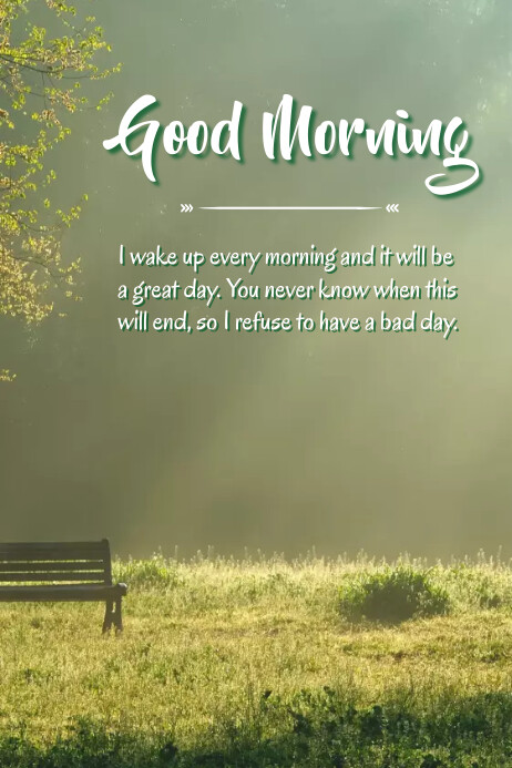 Copy of Good Morning Template | PosterMyWall