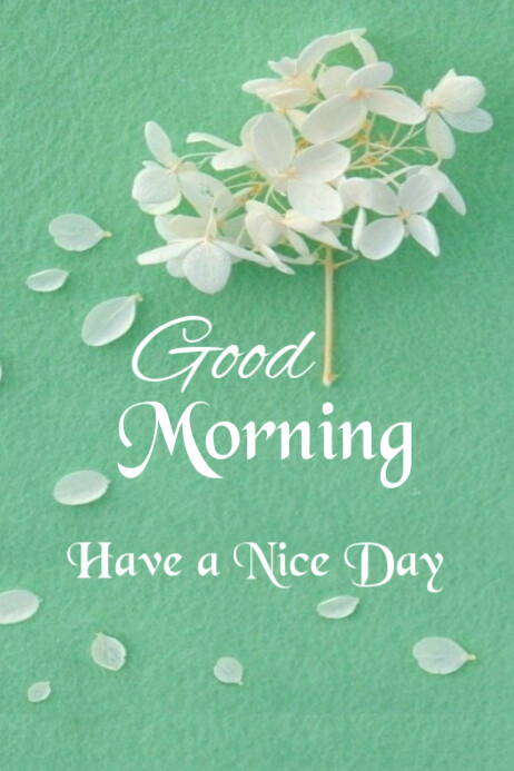 Good Morning Template design | PosterMyWall