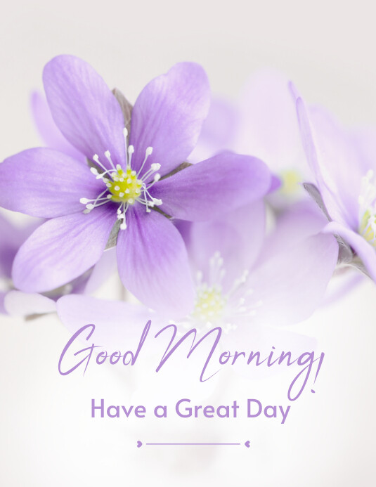 Copy of Good morning template flyer | PosterMyWall