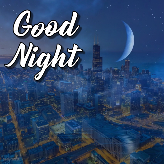 Good Night Design Good night Template | PosterMyWall