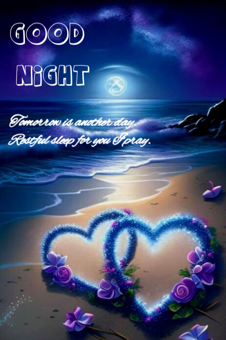 Copy of Good night | PosterMyWall