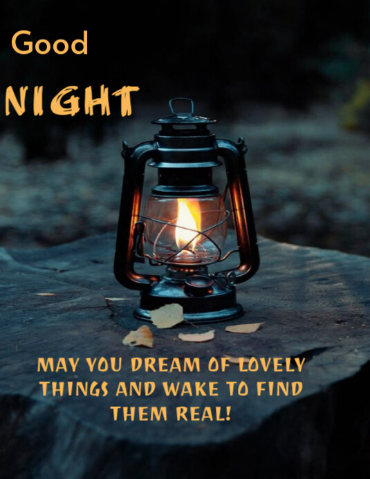 Good Night Template | PosterMyWall
