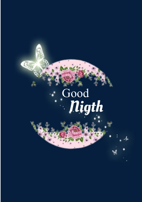 Good Night Design Good night Template | PosterMyWall