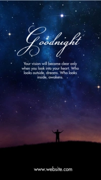 good night Instagram Story template
