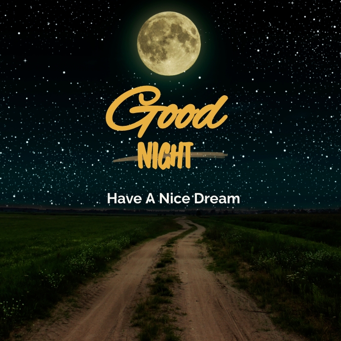 Good night Template | PosterMyWall