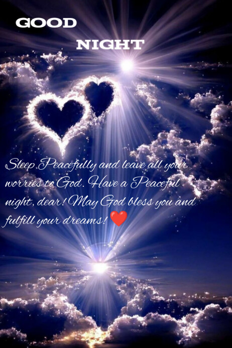 Good night Template | PosterMyWall