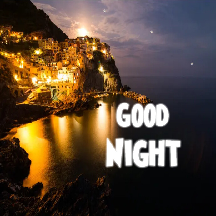 Good night Instagram post Template | PosterMyWall