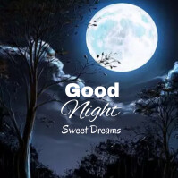 Good Night Instagram post Template | PosterMyWall