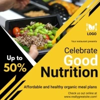 Good Nutritional Food Deal Instagram Video Te template