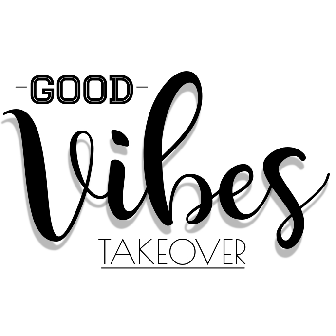 Good Vibes Logo Design Logótipo template