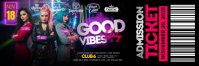 Good Vibes Only Club Ticket Email Header template